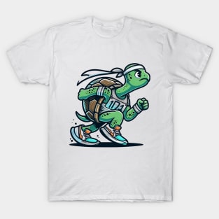 Marathon Turtle: Slow and Steady Wins T-Shirt